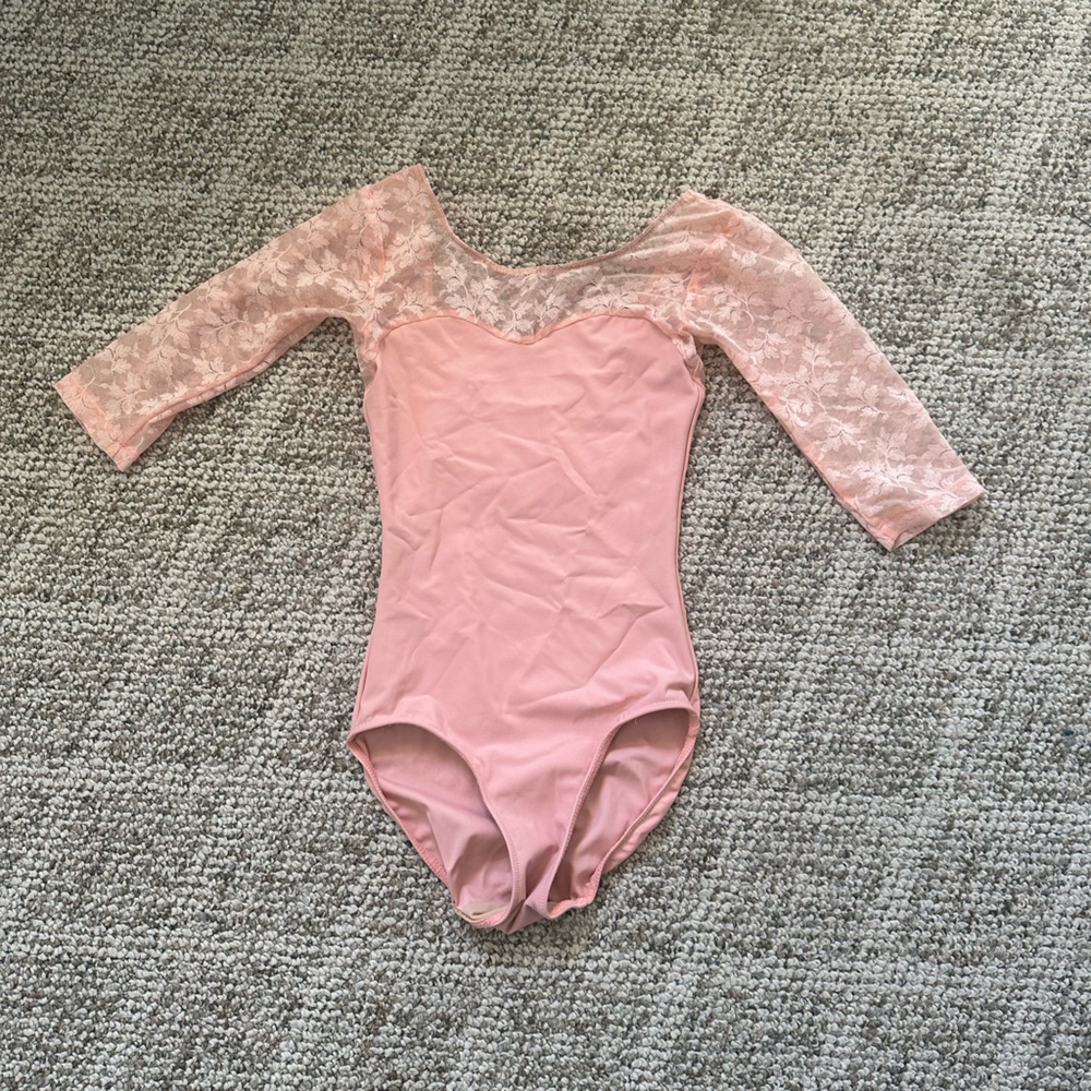 Light pink ballet leotard